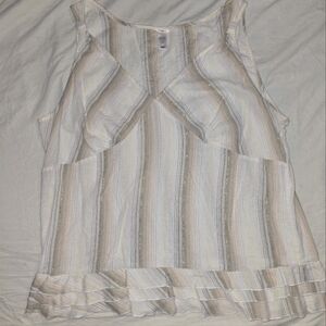 Striped Sleeveless Top